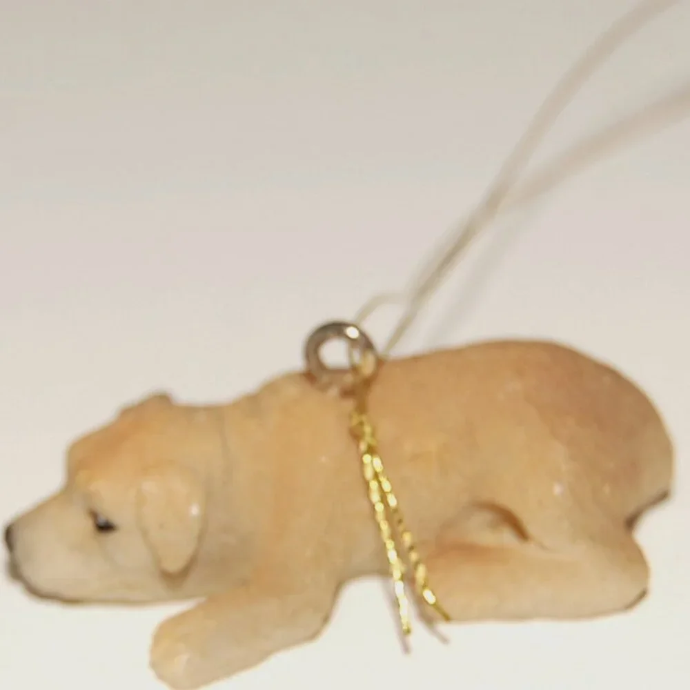 Set of 5 Puppy Figurine Charms